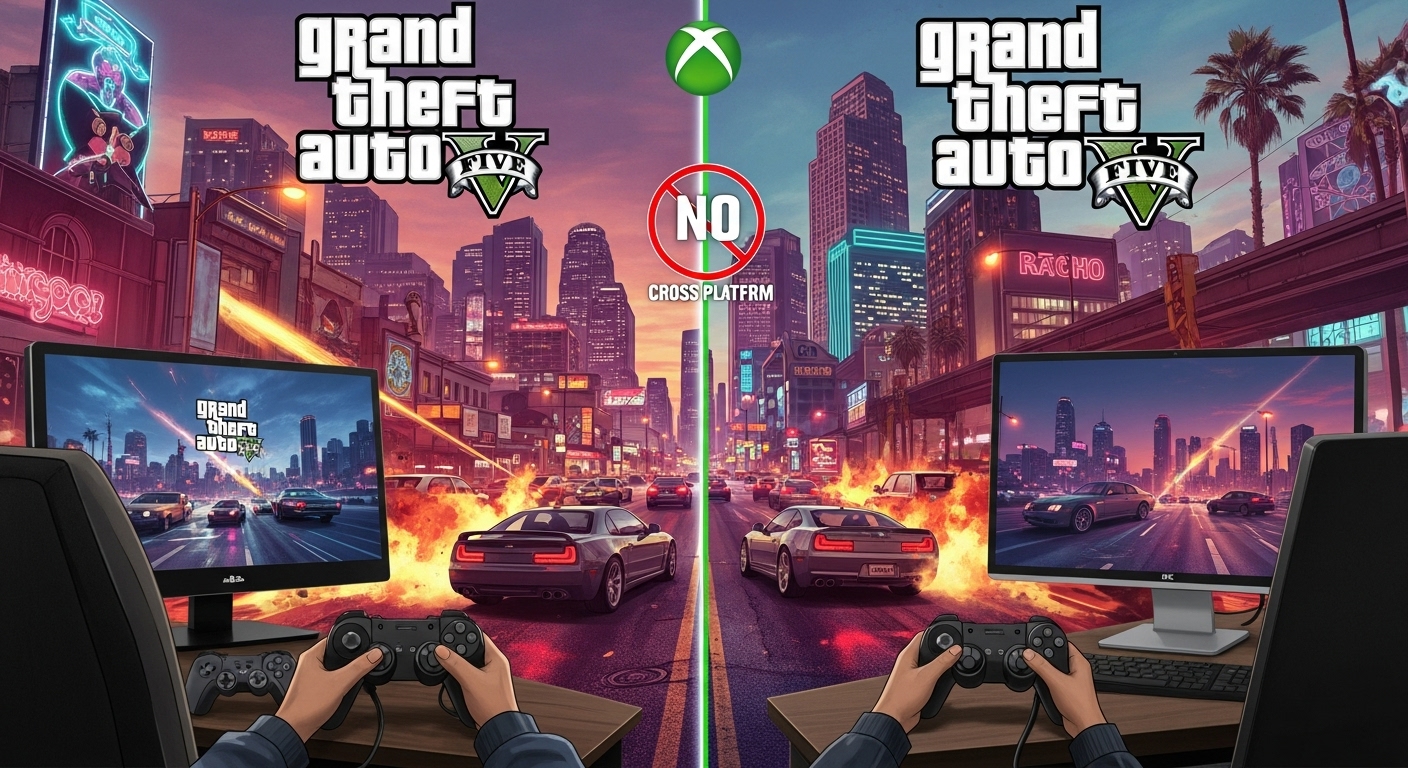 is gta v cross platform